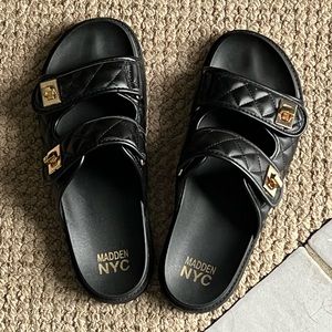 Black sandals